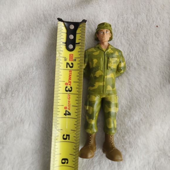 Lakeshore Block Play People Community 4 Workers Teacher  Soldier Doctor Nurse - Picture 10 of 10